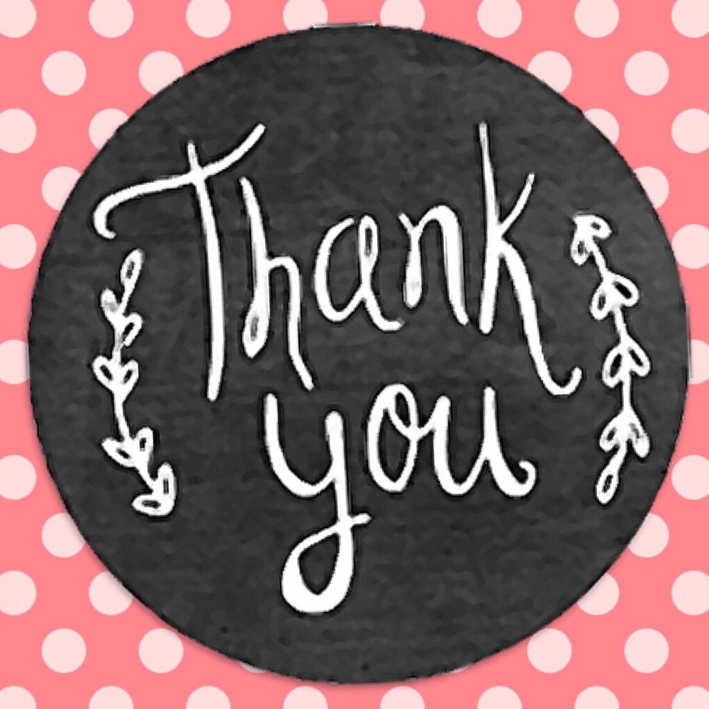 All items past this point have sold! Thank you!