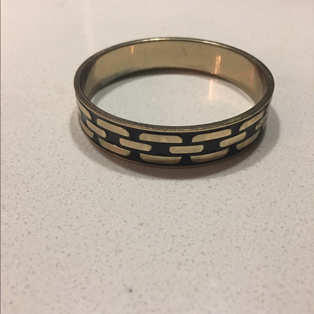 Black and Gold Bangle