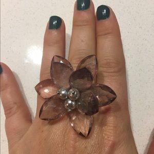 Costume Jewelry Flower Ring