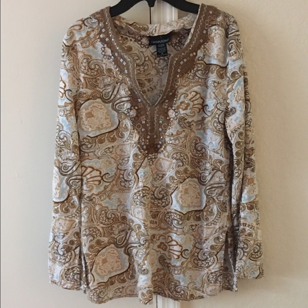 Cynthia Rowley Floral Shirt