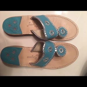 Jack Rogers, women's shoes. Size 9. Blue