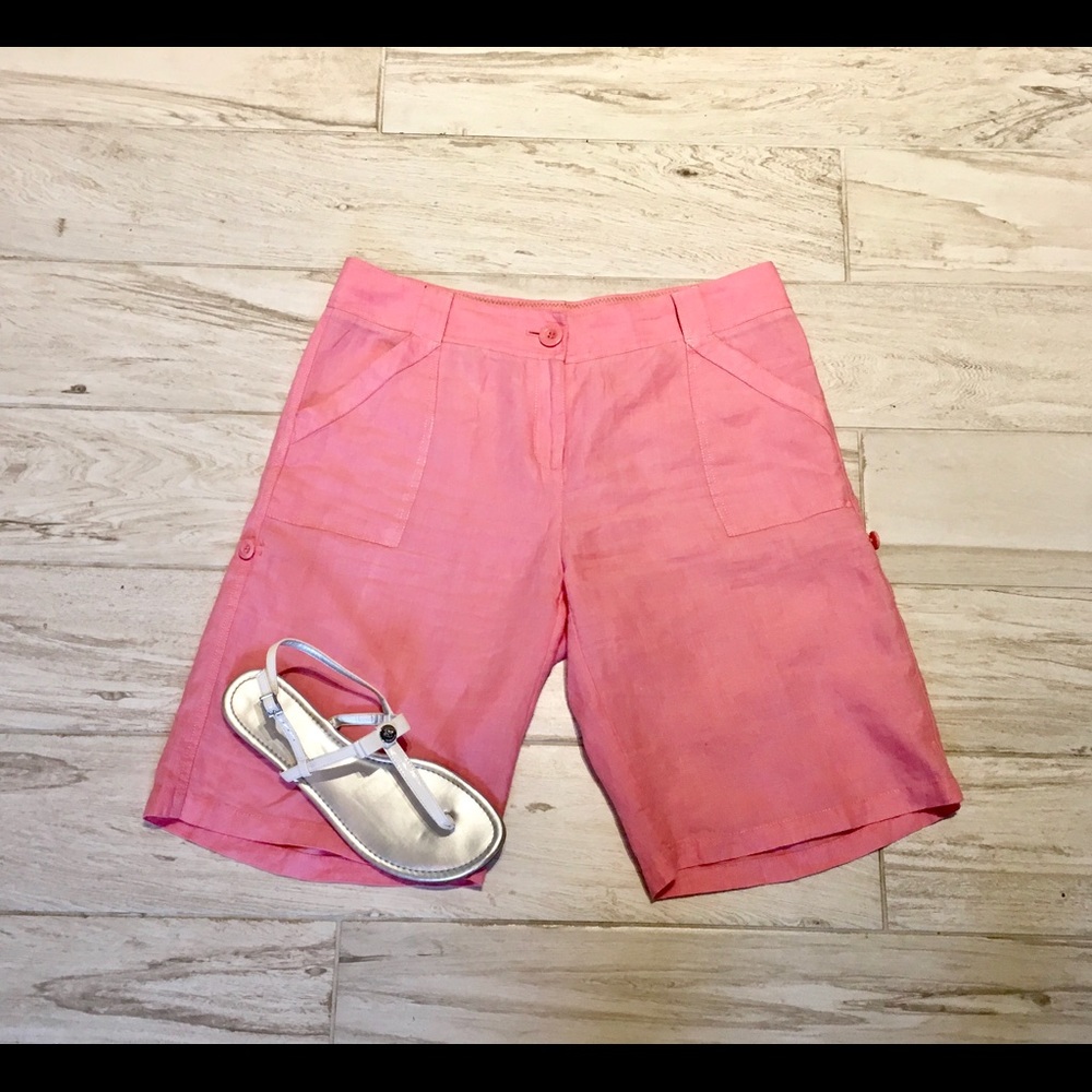 Spring!! Sigrid Olson Beautiful Linen Shorts!!! - image 1