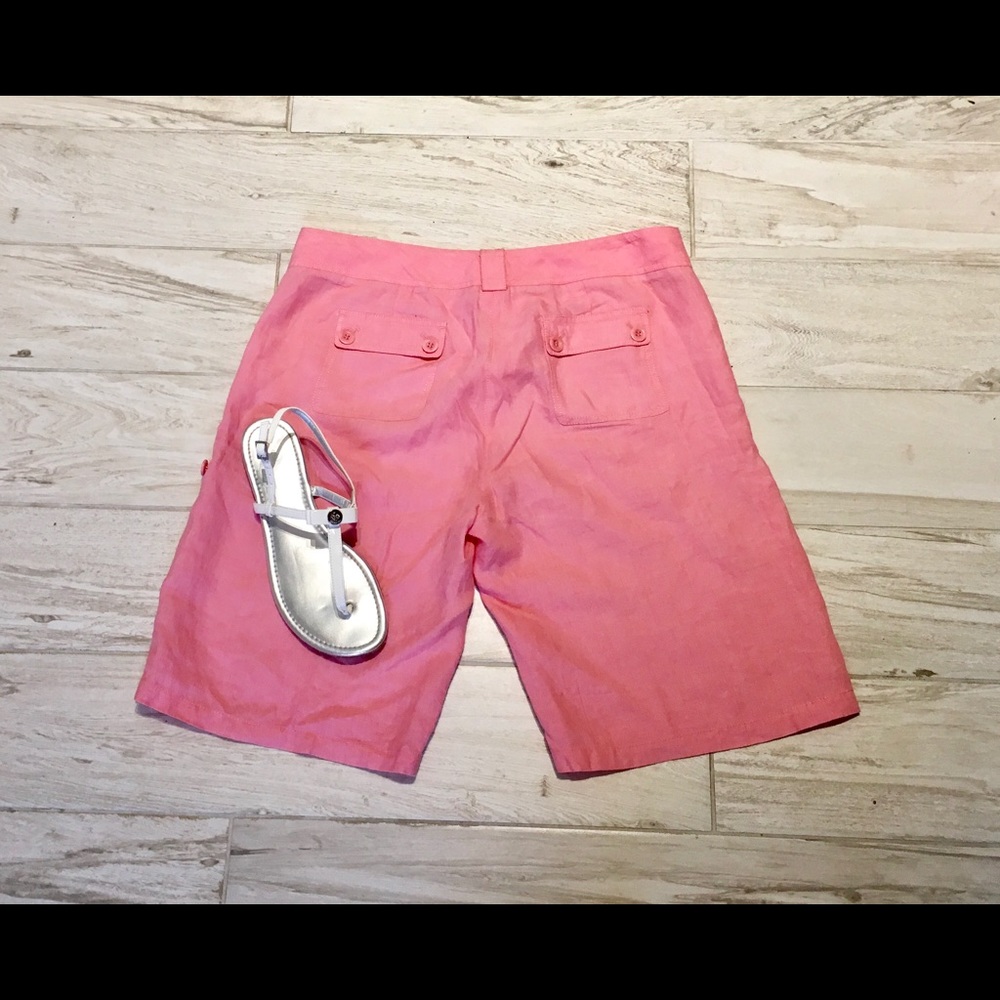 Spring!! Sigrid Olson Beautiful Linen Shorts!!! - image 3
