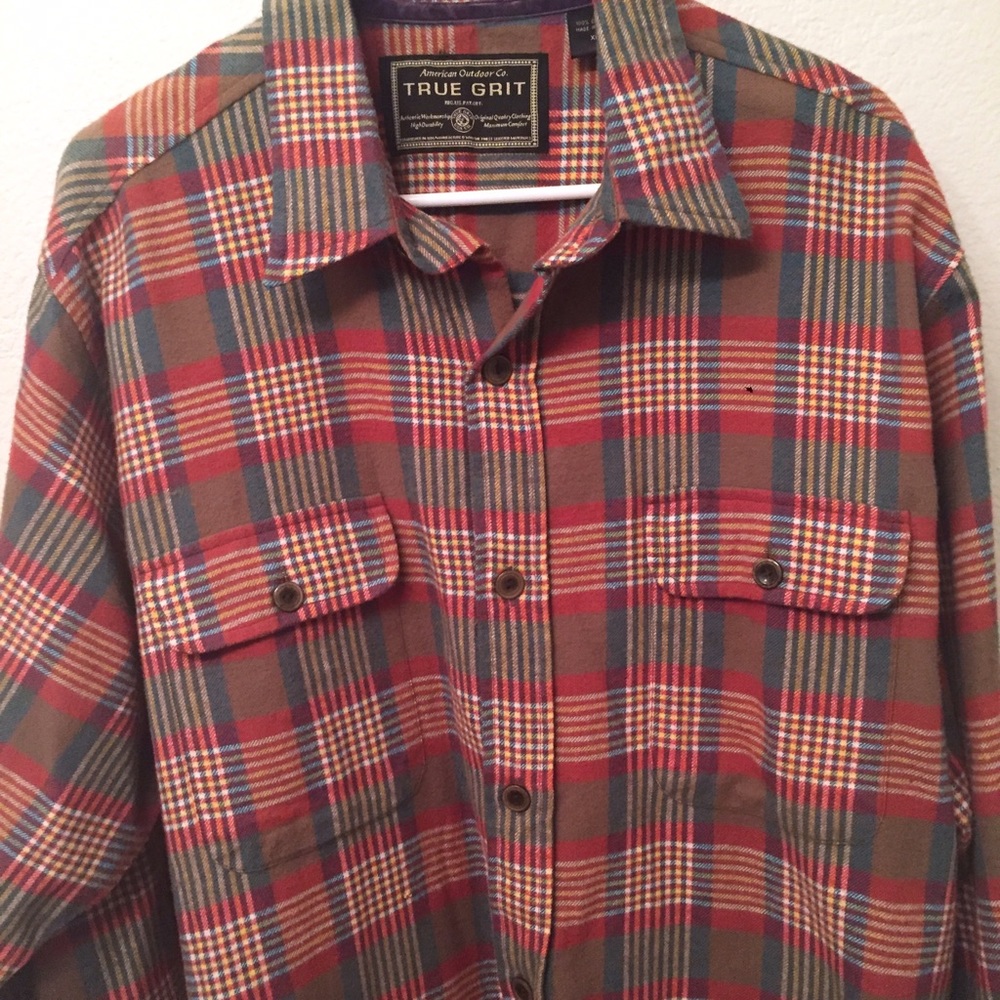 True Grit Men's Flannel