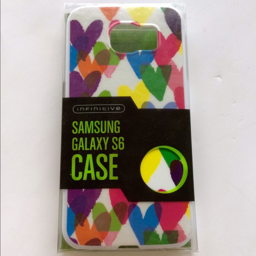 NEW! Samsung Galaxy S6 Phone Case Hearts