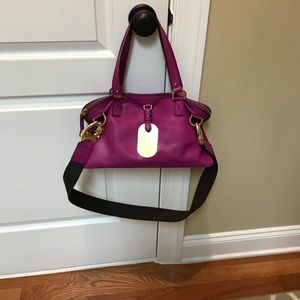 Mulberry Fushia Crossbody