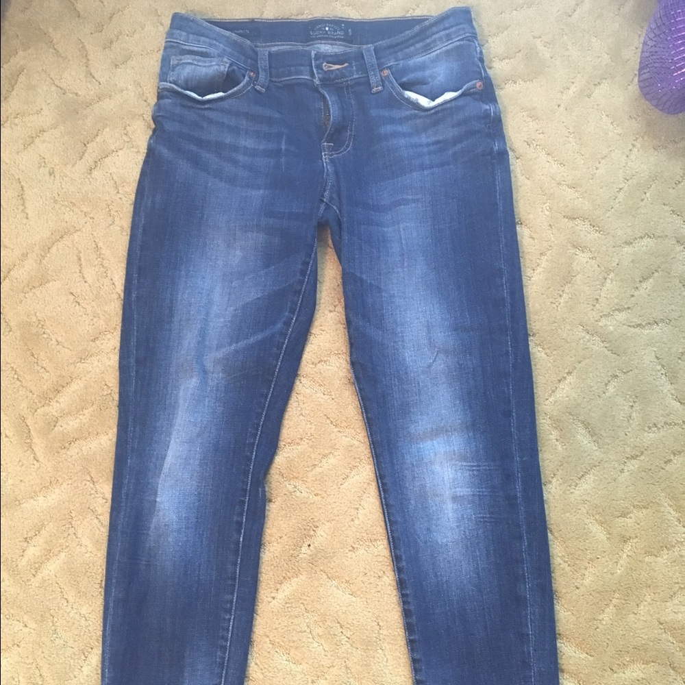 Lucky Brand jeans. Size 0/25.