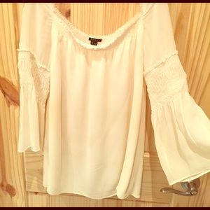 Theory Silk Boho blouse