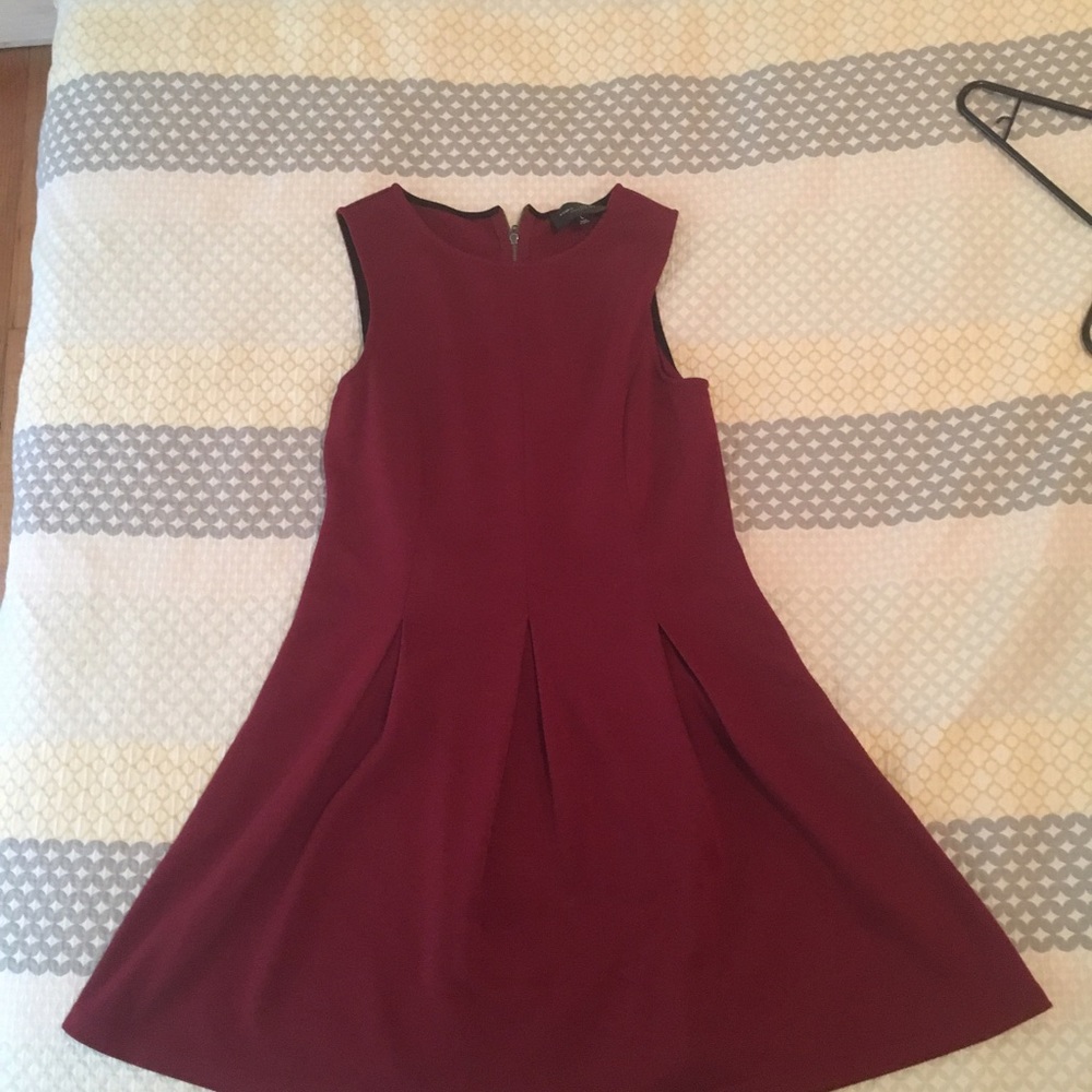 Maroon Dress - NWOT - Never worn, washed after buy