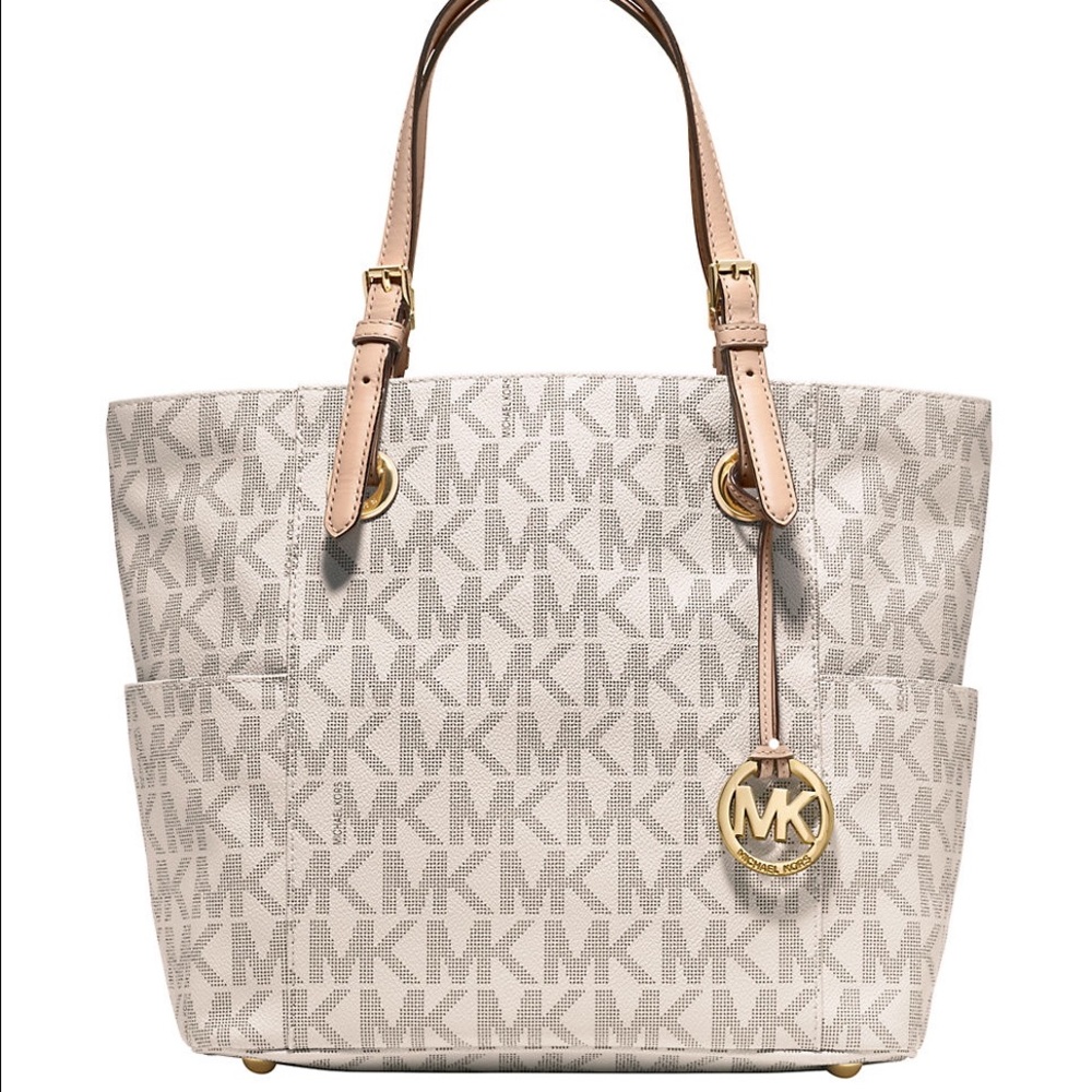 Michael Kors Jet Set Travel Saffiano Leather Tote