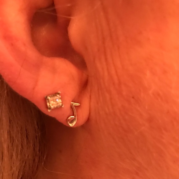 💥NEW💥STERLING MUSIC NOTE CHARM EARRINGS 🎵🎶🎵🎶 - Picture 3 of 8