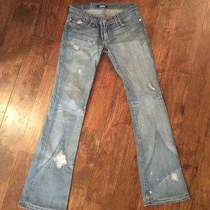 Distressed Rock & Republic Jeans