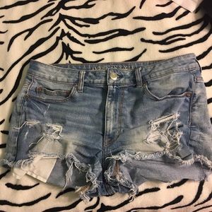 American eagle jean shorts
