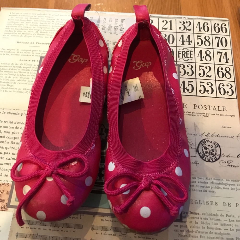 Gap polka dot ballet flats