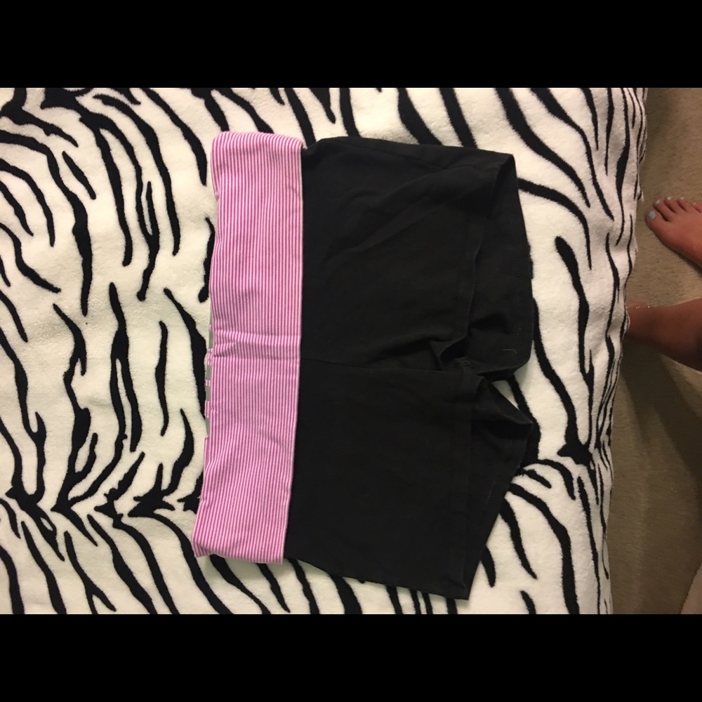 PINK yoga shorts