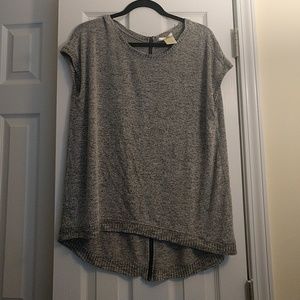 Cute high low oversized shirt