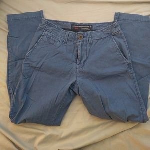 Cute blue crop pants