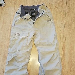 Girls north face snow pants