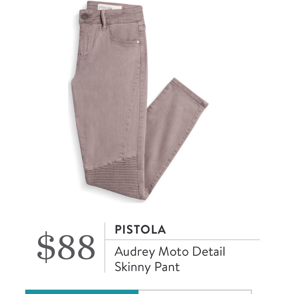 Pistola StitchFix Moto detail skinny jeans