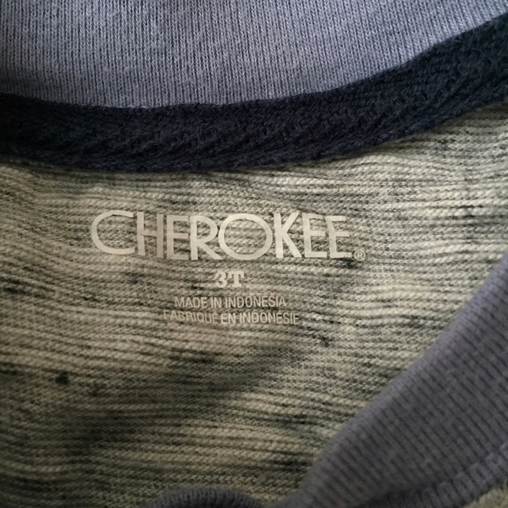 Cherokee Long Sleeve Raglan Tee - Picture 2 of 2