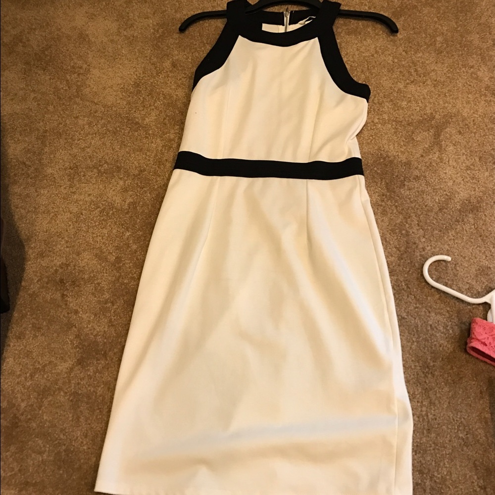 White pencil dress