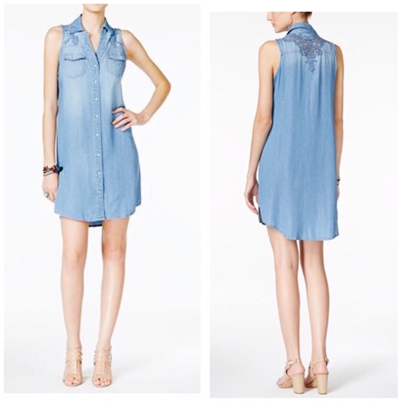 INC International Concepts Dresses & Skirts - INC Denim Shirt Dress!!💙