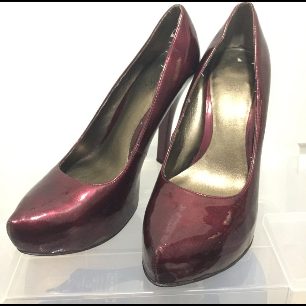 Burgundy Heels
