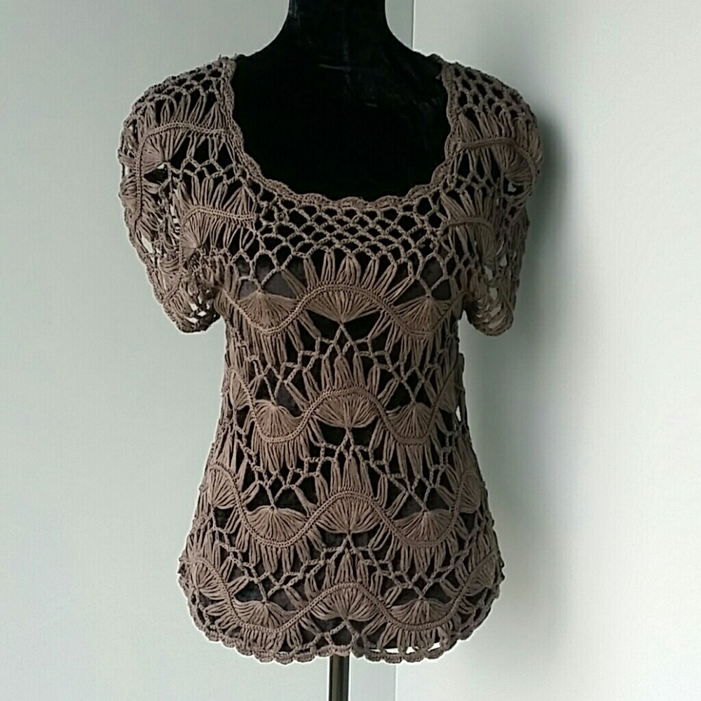 Crocheted top