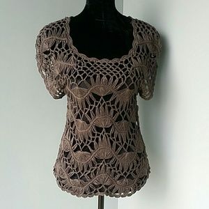 Crocheted top