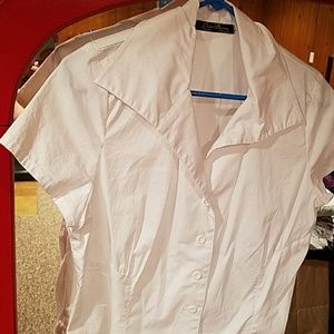 Laura Byrnes White button down