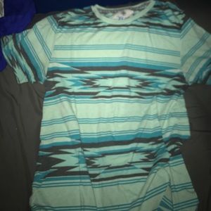 On The Byas Aztec Print Tshirt