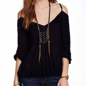 Free People Off the Shoulder Top