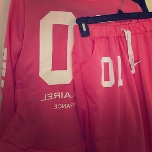 Shirt and pants set