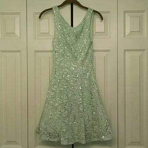 Windsor Mint Lace Dress
