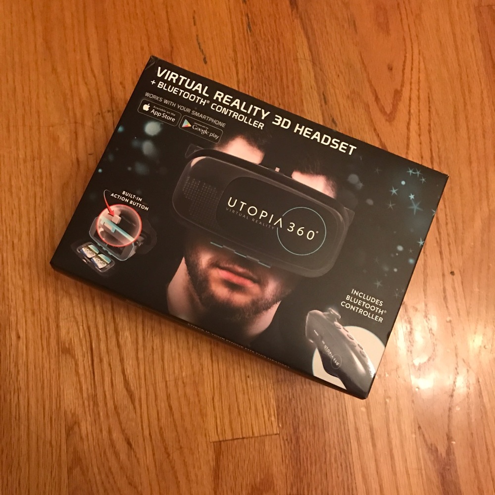 Utopia 360 Virtual Reality Headset NEW