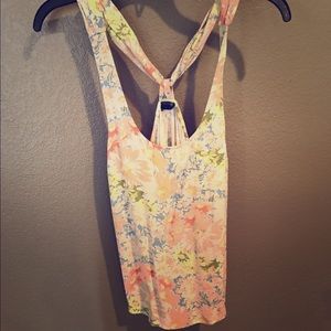 Floral Top Shop Tank Top