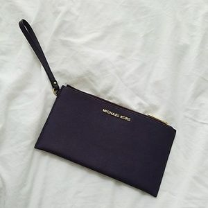 Leather clutch