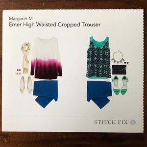 {Stitch Fix} Cropped Trouser