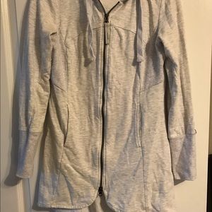 Mondetta heathered grey CYA sweater zip