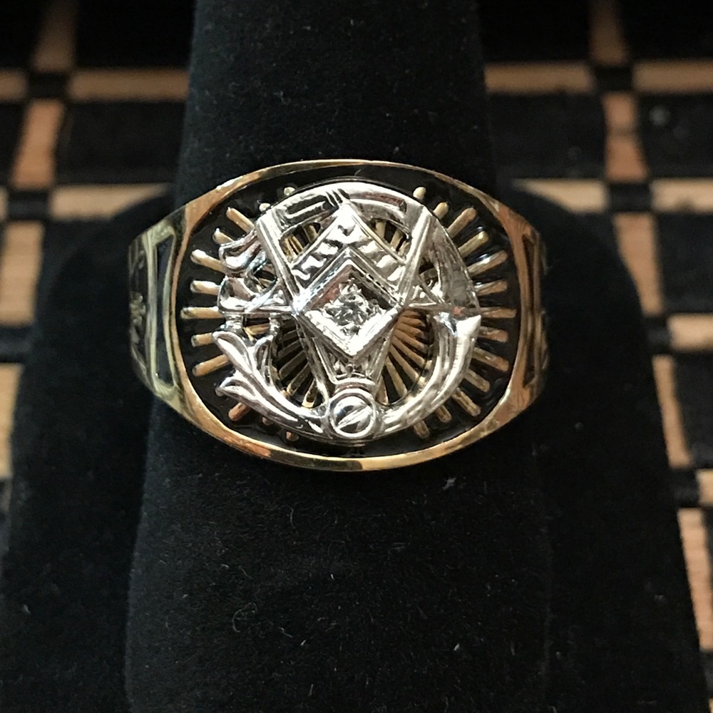 Men's Masonic ring