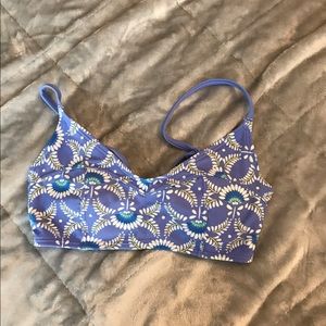 Old navy swim top with strappy back