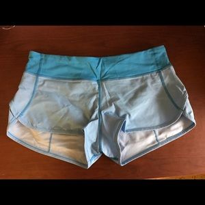 Lululemon speed shorts