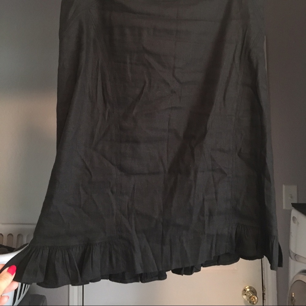 Bebe Black Pencil Skirt