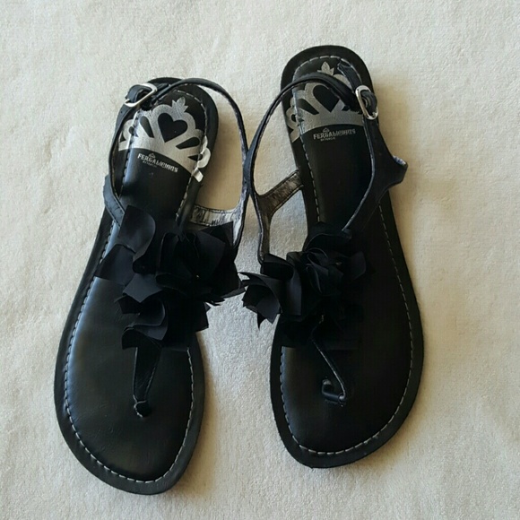 Fergalicious Shoes - Black sandals