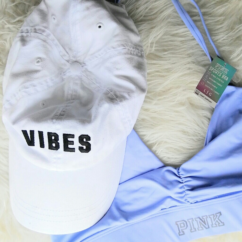 PINK HALTER & HAT