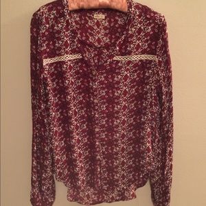 Long Sleeve Hollister Blouse