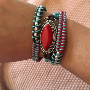 BKE triple wrap bracelet