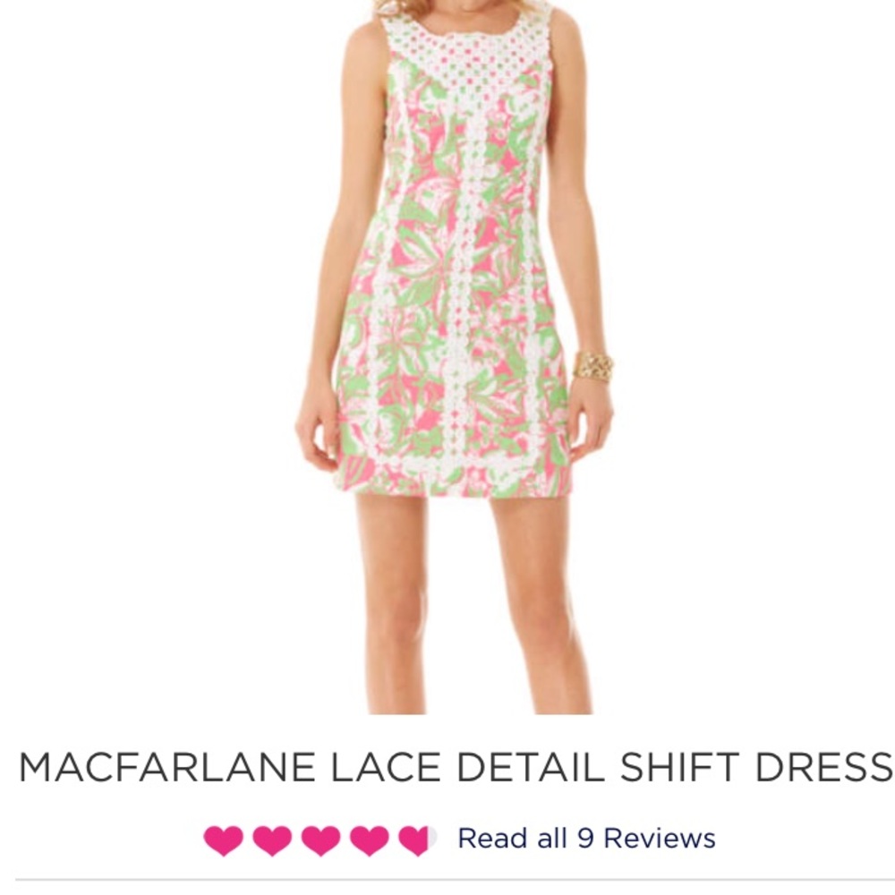 NWT Lilly Pulitzer shift dress size 2👗💕