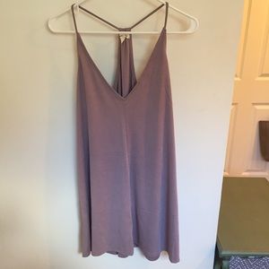 Silence + Noise Lavender Dress