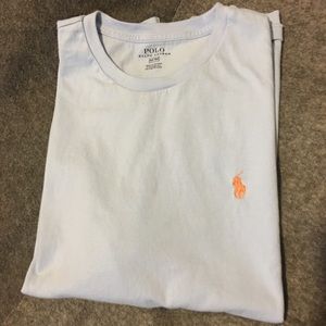 Polo Ralph Lauren (PALE BLUE) crew neck t shirt
